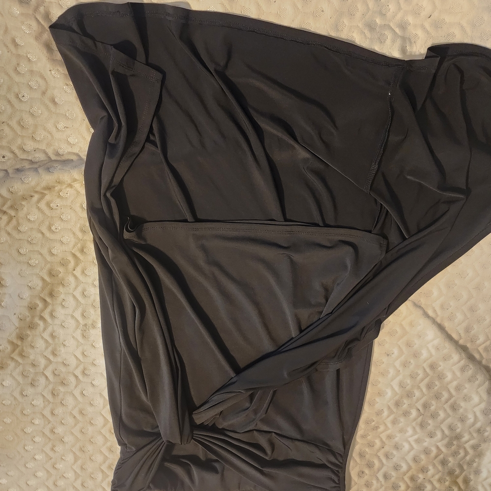 Nine West Black Midi Skirt